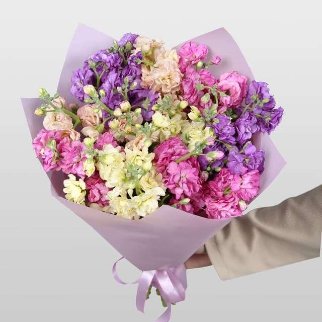 Букет Маттиолы «Весенняя акварель» Букет Маттиолы «Весенняя акварель»