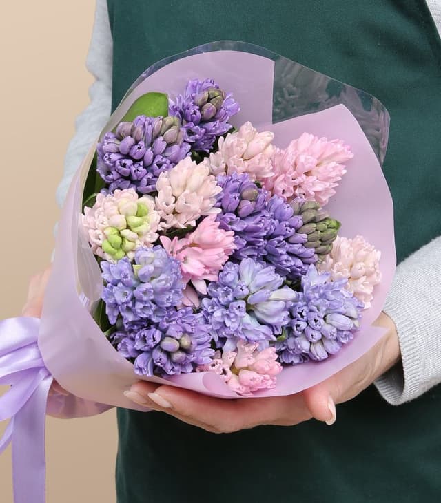 Букет Гиацинтов «Аромат мечты» Букет Гиацинтов «Аромат мечты»