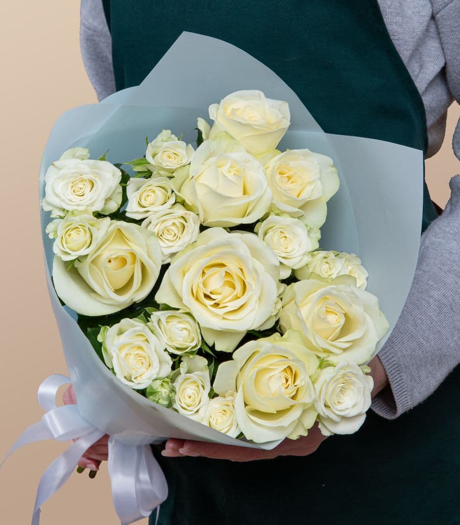 Букет из Роз «Хрустальная сказка»