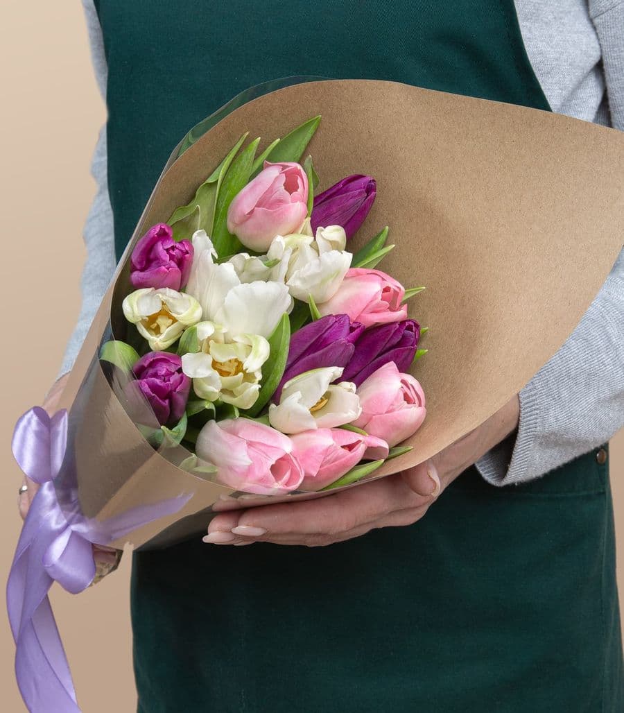 Букет Тюльпанов «Простое счастье»
