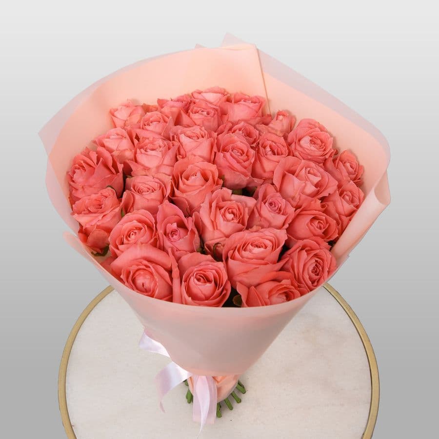 Букет Роз Кения 31 шт «Радость момента»