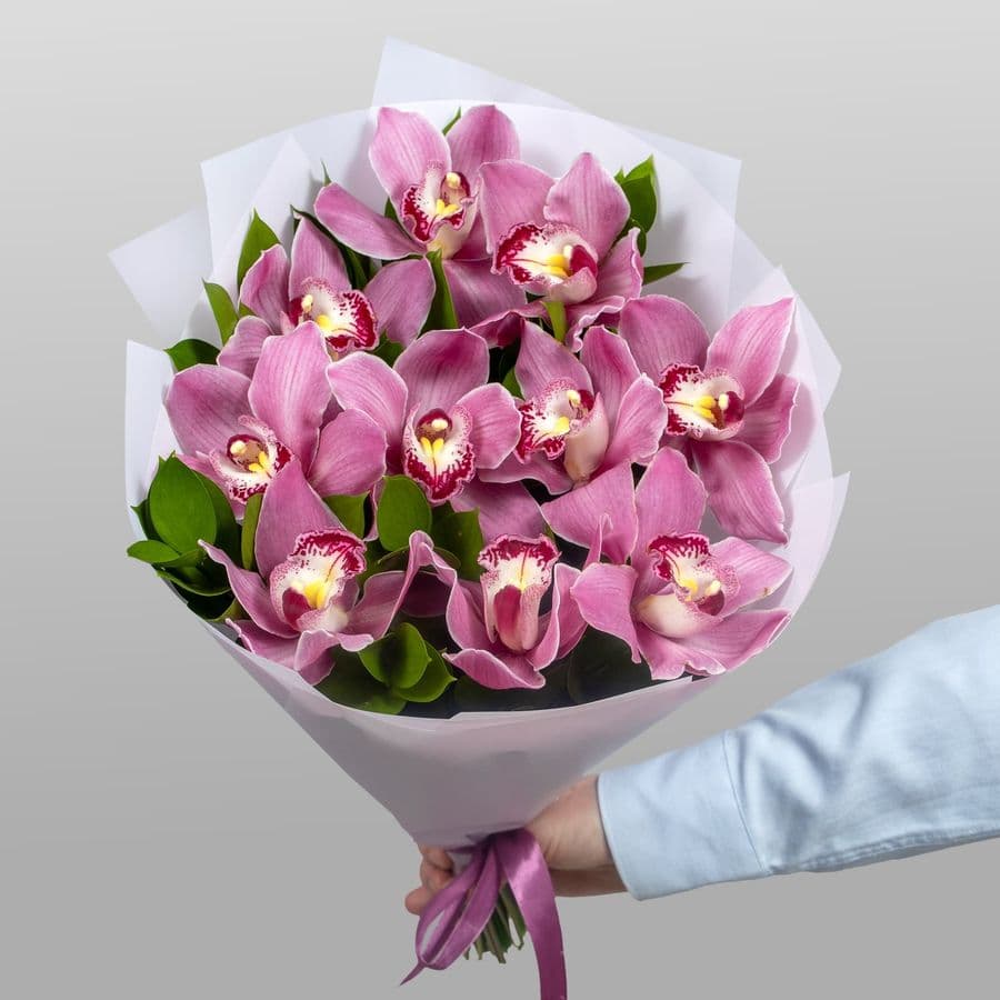 Букет Орхидей «Розовый мираж»