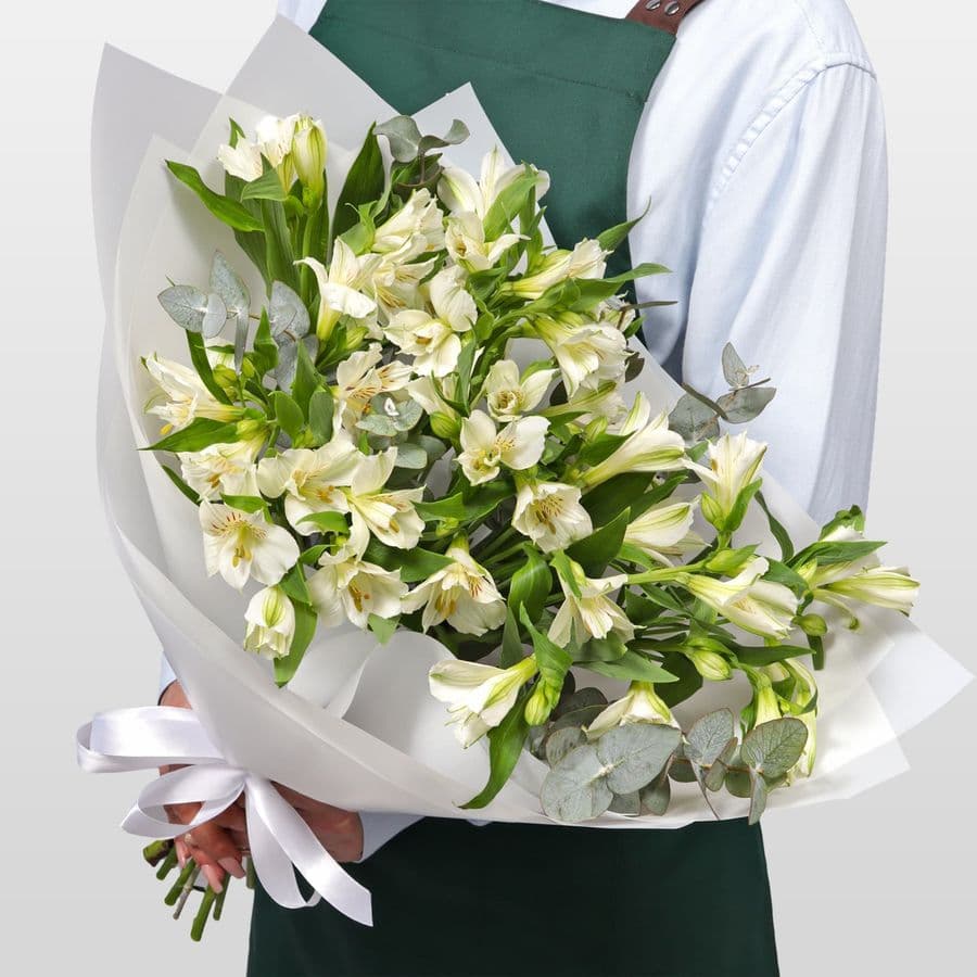 Букет из Альстромерий «Хрустальная Мелодия»