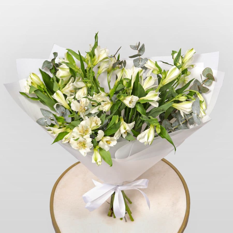 Букет из Альстромерий «Хрустальная Мелодия»