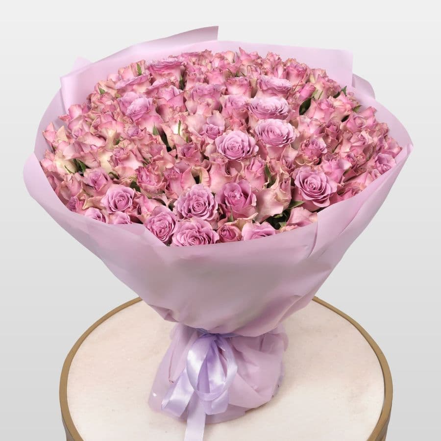 Букет Роз Кения 101 шт «Мистический Цветок»