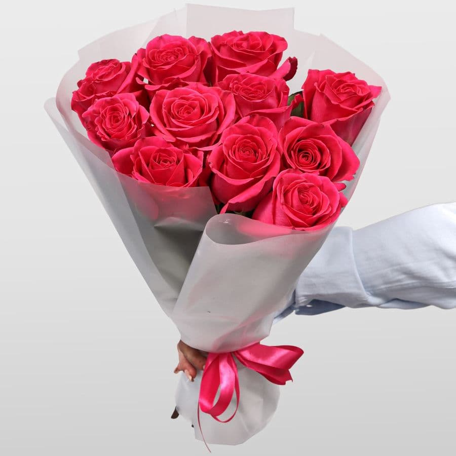 Букет Роз Эквадор 11 шт «Чистое чувство»