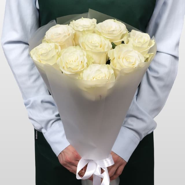 Букет Роз Эквадор 9 шт «Свет твоей улыбки» Букет Роз Эквадор 9 шт «Свет твоей улыбки»