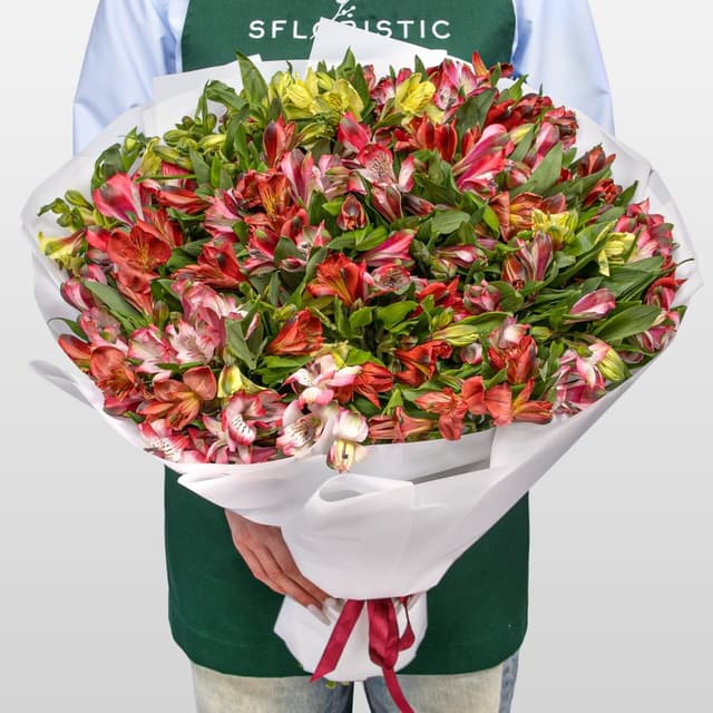 Букет Альстромерий «Сердце в цвету» Букет Альстромерий «Сердце в цвету»