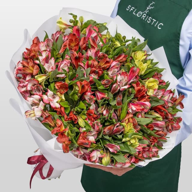 Букет Альстромерий «Сердце в цвету» Букет Альстромерий «Сердце в цвету»