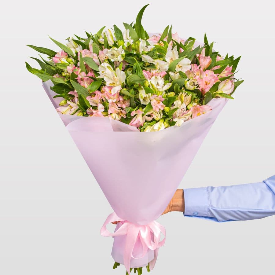 Букет Альстромерий «Крылья рассвета»