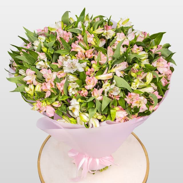 Букет Альстромерий «Тропический поцелуй» Букет Альстромерий «Тропический поцелуй»