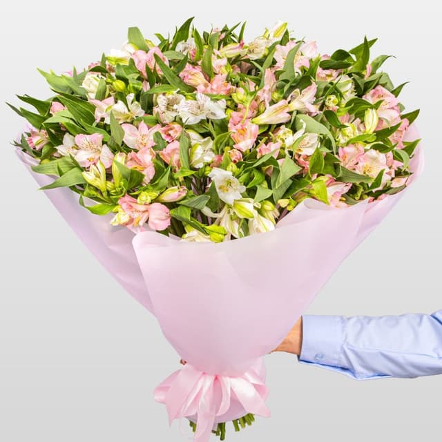 Букет Альстромерий «Тропический поцелуй» Букет Альстромерий «Тропический поцелуй»