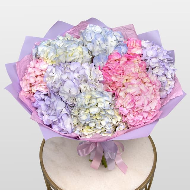 Букет из Гортензий «Ягодный Сорбет» Букет из Гортензий «Ягодный Сорбет»