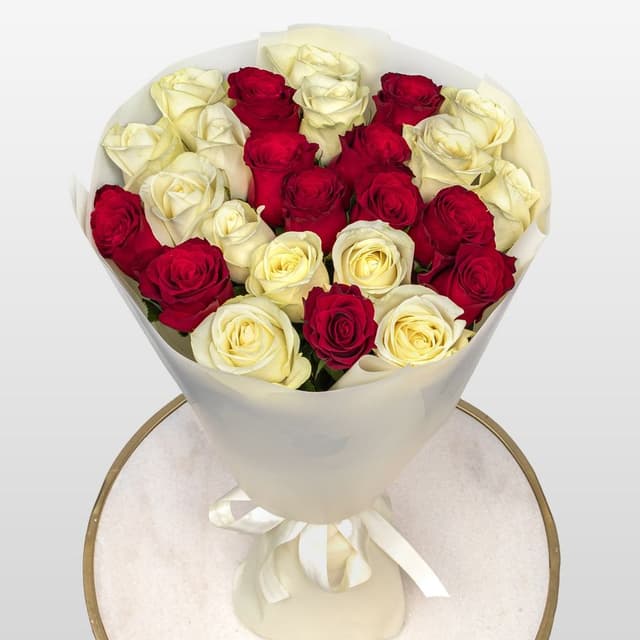 Букет Роз Кения 60 см 25 шт «Сила нежности» Букет Роз Кения 60 см 25 шт «Сила нежности»