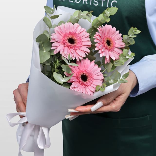 Букет из Гермини и Эвкалипта «Розовая мистерия» Букет из Гермини и Эвкалипта «Розовая мистерия»