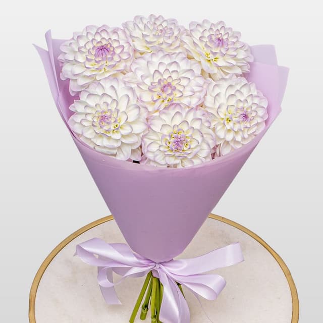 Букет из Георгин «Ангельский Шепот» Букет из Георгин «Ангельский Шепот»