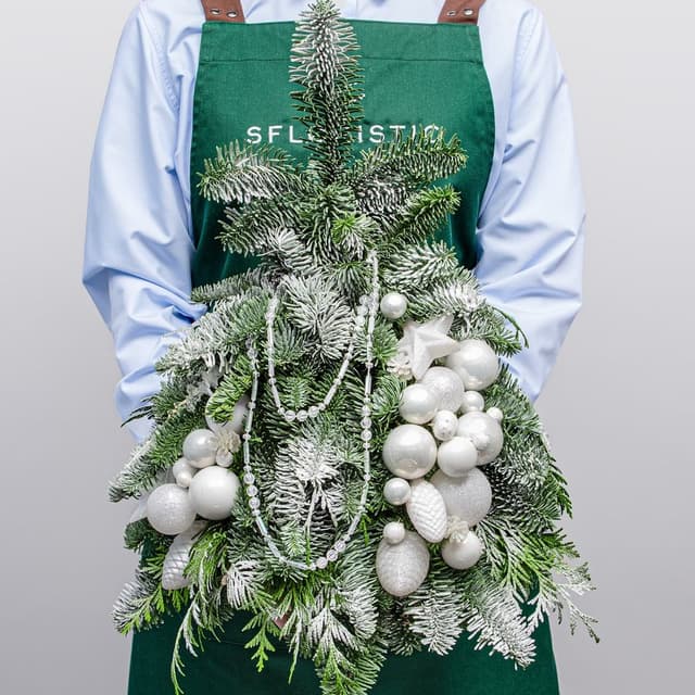 Новогодняя Ель «Белый Иней» Новогодняя Ель «Белый Иней»