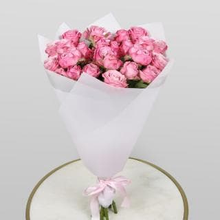 Букет пионовидных Роз «Леди на рассвете» Букет пионовидных Роз «Леди на рассвете»