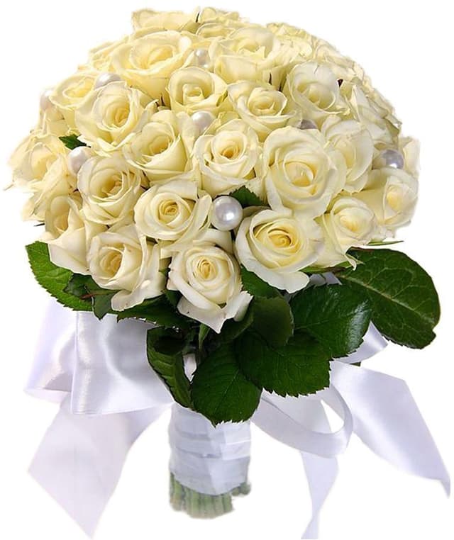 Букет из белых Роз «Анастасия» Букет из белых Роз «Анастасия»