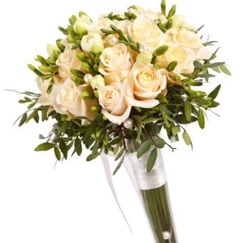Букет из Роз и Фрезий «Чистая душа» Букет из Роз и Фрезий «Чистая душа»