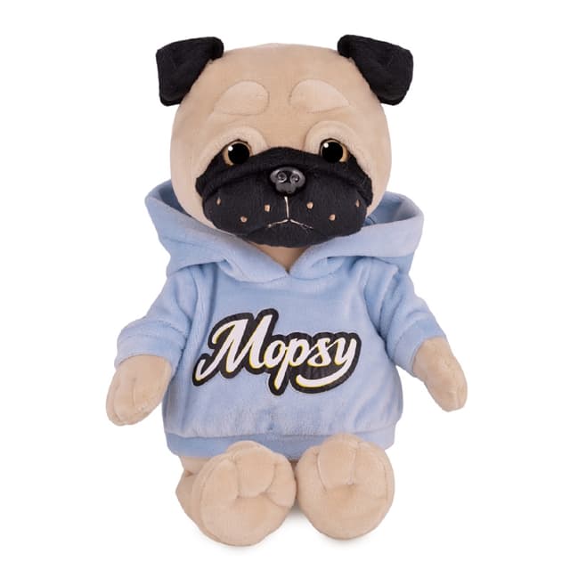 Мягкая Игрушка Мопс Мопси в Худи Мягкая Игрушка Мопс Мопси в Худи