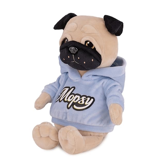 Мягкая Игрушка Мопс Мопси в Худи Мягкая Игрушка Мопс Мопси в Худи