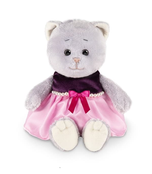 Мягкая Игрушка Мышель в Фиолетовом Платье Мягкая Игрушка Мышель в Фиолетовом Платье