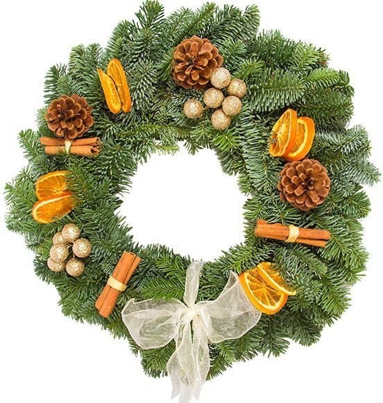 Новогодний венок №10 Новогодний венок №10