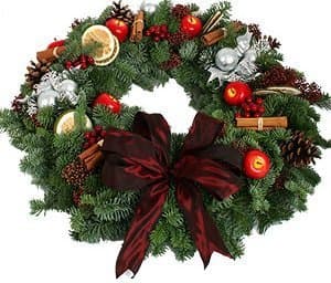 Новогодний венок №9 Новогодний венок №9