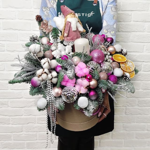 Новогодняя композиция "Ангелок" Новогодняя композиция "Ангелок"