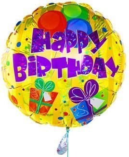 Шарик Счастливый День рождения Шарик Счастливый День рождения