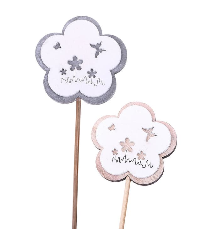 Топпер "Цветочек" минимал набор 6 шт Топпер "Цветочек" минимал набор 6 шт